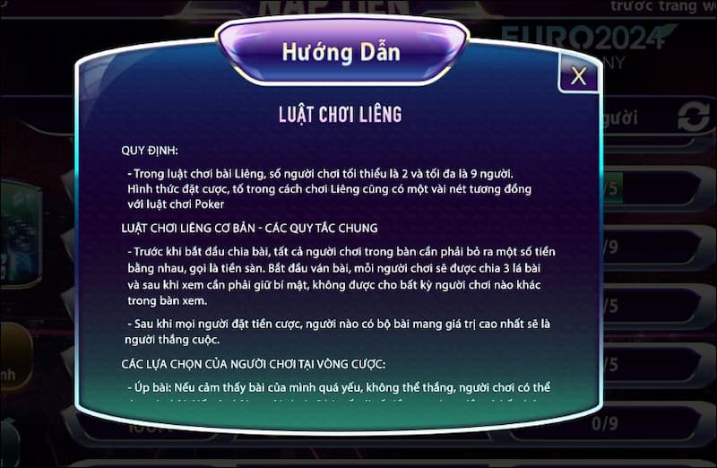Bài liêng 789Club: Chiến thắng liên tiếp, nhận thưởng khủng 4 Các bước tham gia Bài liêng 789Club cho tân thủ