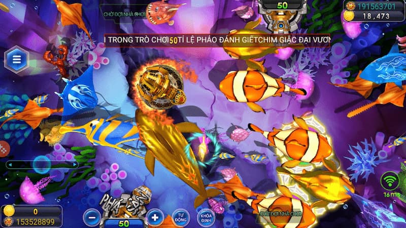 Bắn Cá Hải Vương - Săn Thưởng Đã Tay, Rinh Ngay Tiền Tỷ 4 Tìm hiểu vũ khí trong game săn cá hải vương